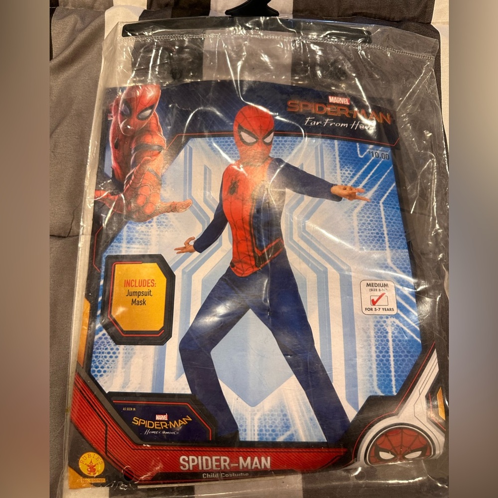 Marvel Spider-Man Superhero Costume Red and Blue